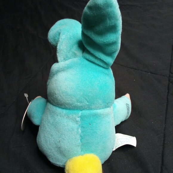 NWT Vintage Ziggy Forget Me Not Bunny Suit Plush Stuffed Animal - Picture 3 of 6
